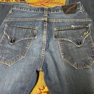 Ed Hardy blue jeans 31/32